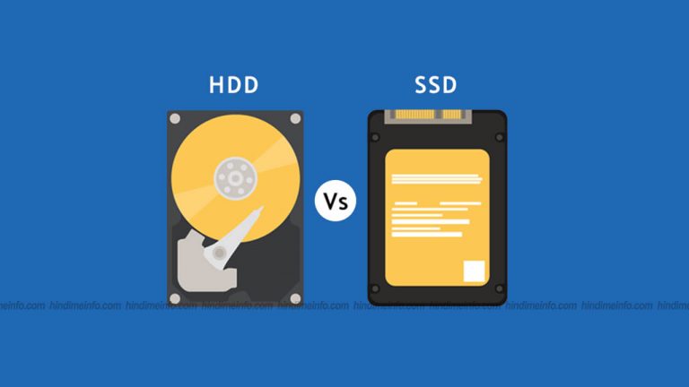 HDD aur SSD