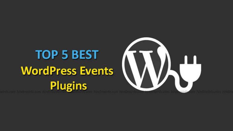 Wordpress Events Plugins