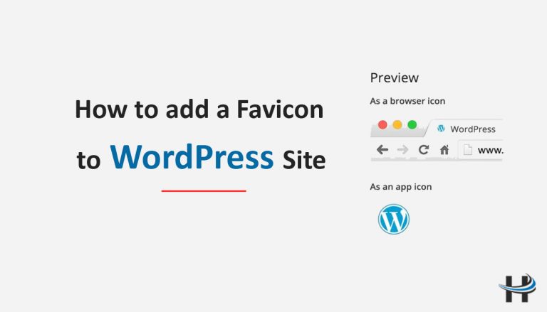 WordPress Site me Favicon