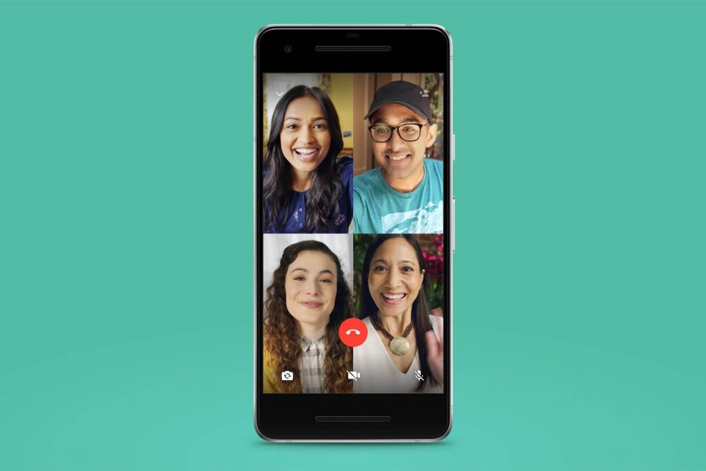 whatsapp group video calling