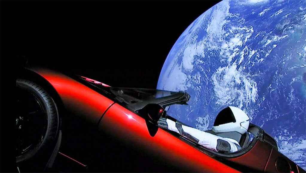 tesla in spacex