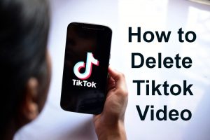 how to delete tiktok video 8993