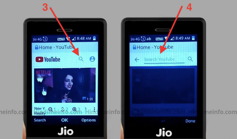 Jio Phone में YouTube Video Download कैसे करे