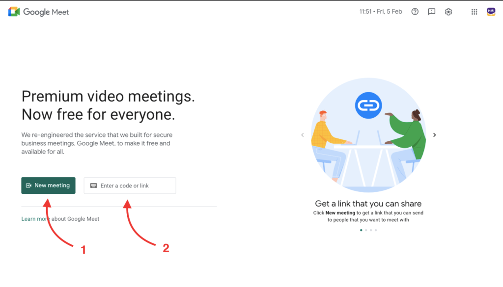 Google Meet कैसे चलाते हैं