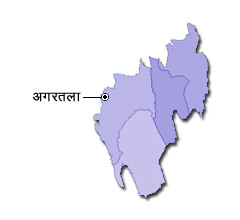 tripura map 1