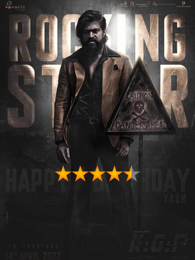 KGF Chapter 2 Movie Review & Rating in Hindi