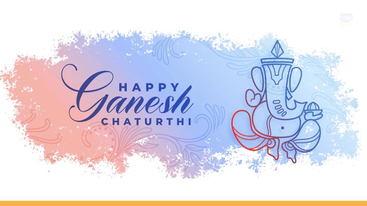 90+ Happy Ganesh Chaturthi 2024 Wishes & Images in Hindi