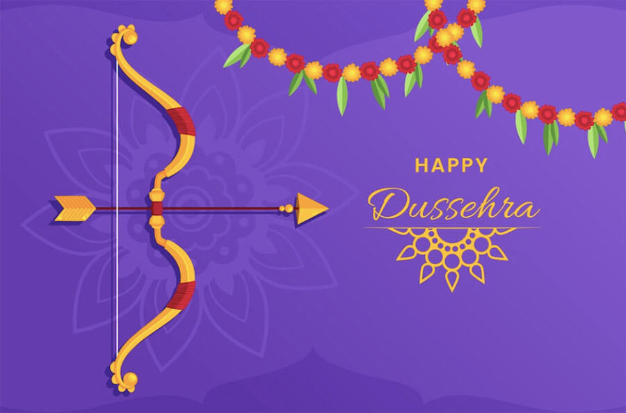 happy dussehra image hd