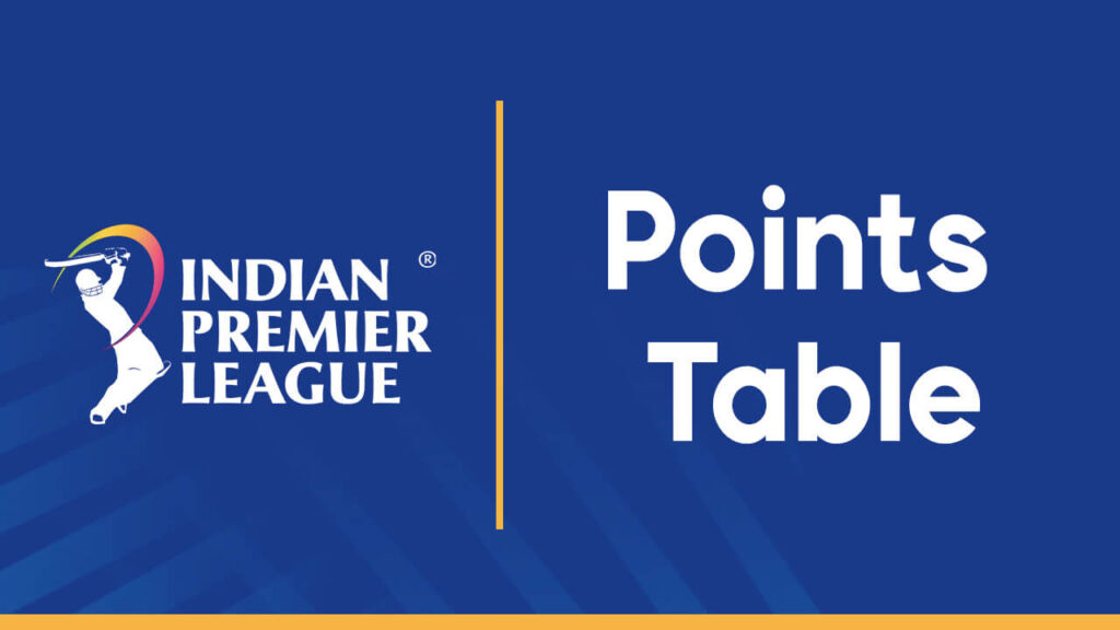 IPL Points Table Archives HindiMeInfo