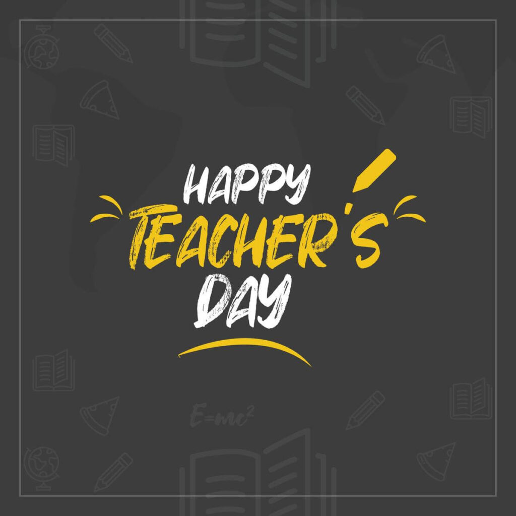 Happy Teacher's Day