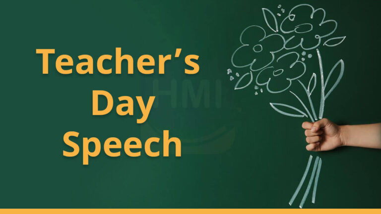 Teachers Day Speech in Hindi and English