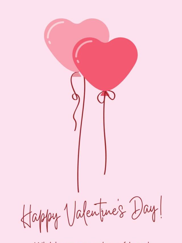 Pink Minimalist Valentines Day Story